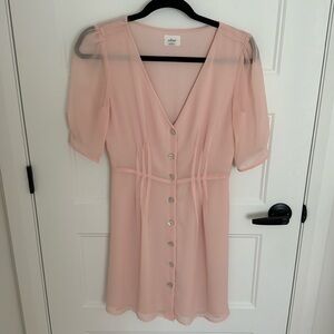 Aritzia Pink Dress